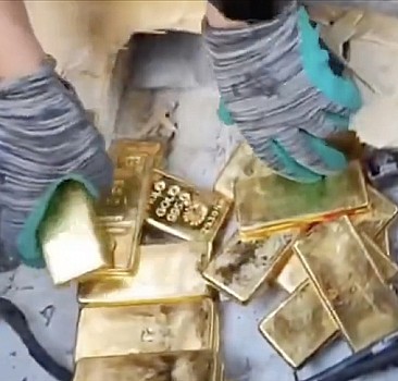 Bakan Yerlikaya, Van'da 88 kilogram kaçak külçe altın ele geçirildiğini duyurdu