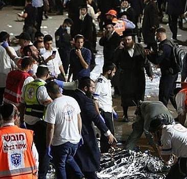 İsrail'de kanlı kutlama: 44 kişi öldü