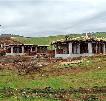 Çağlayancerit'te 305 köy tipi afet evi inşa edilecek