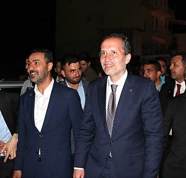 Fatih Erbakan, Malatya'da vatandaşlarla buluştu