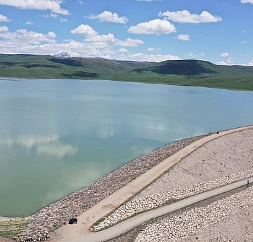 Kış ve ilkbahar yağışları Ağrı'daki barajların su seviyesini yükseltti