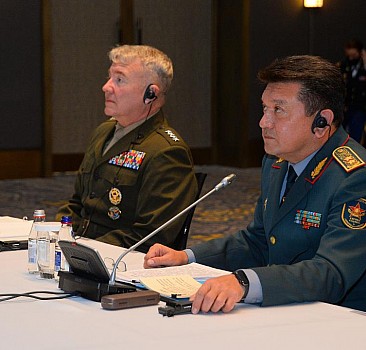 Orta ve Güney Asya Genelkurmay Başkanları Toplantısı Kazakistan'da yapıldı