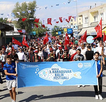 Mersin'de Karaduvar Balık Festivali başladı