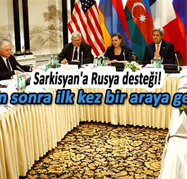 Sarkisyan'a Rusya desteği!
