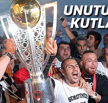 Beşiktaş şampiyonluğunu kutladı
