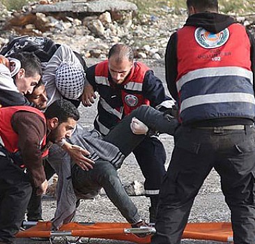 İşgalci İsrail'in yaraladığı Filistinli sayısı 67'ye yükseldi