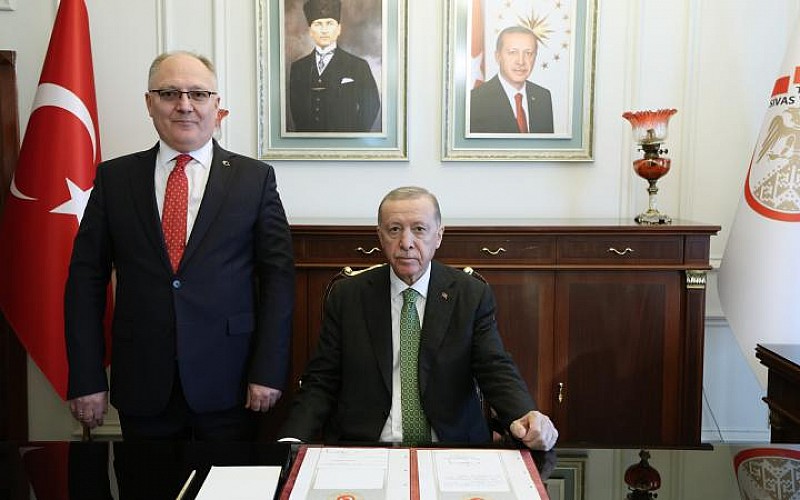 Başkan Erdoğan'dan Sivas Valiliği'ne ziyaret