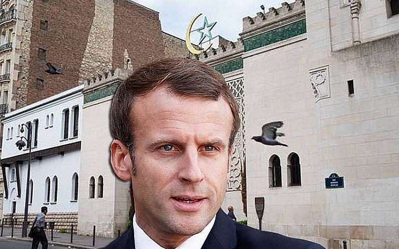 Macron'dan Paris Camisi'ne ziyaret!