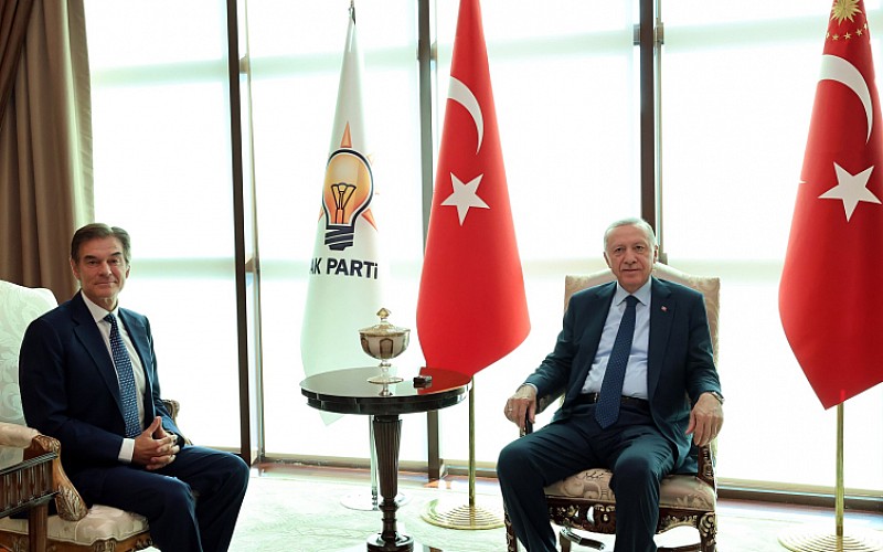 Başkan Erdoğan, Mehmet Öz'ü kabul etti