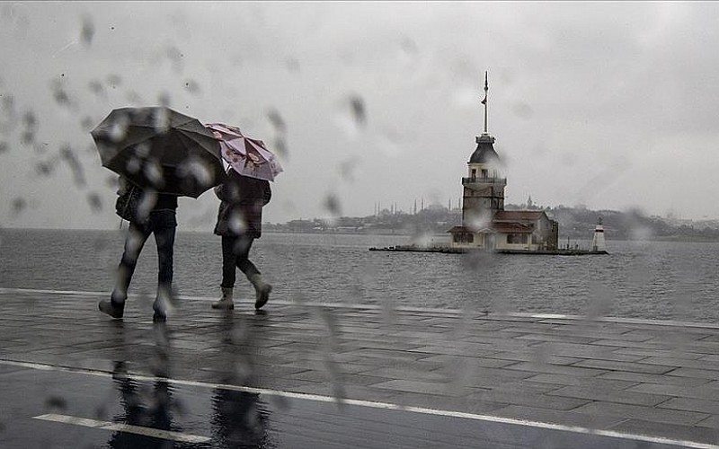 Marmara'nın genelinde aralıklı yağmur