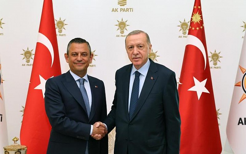 Başkan Erdoğan, Özel'i kabul etti