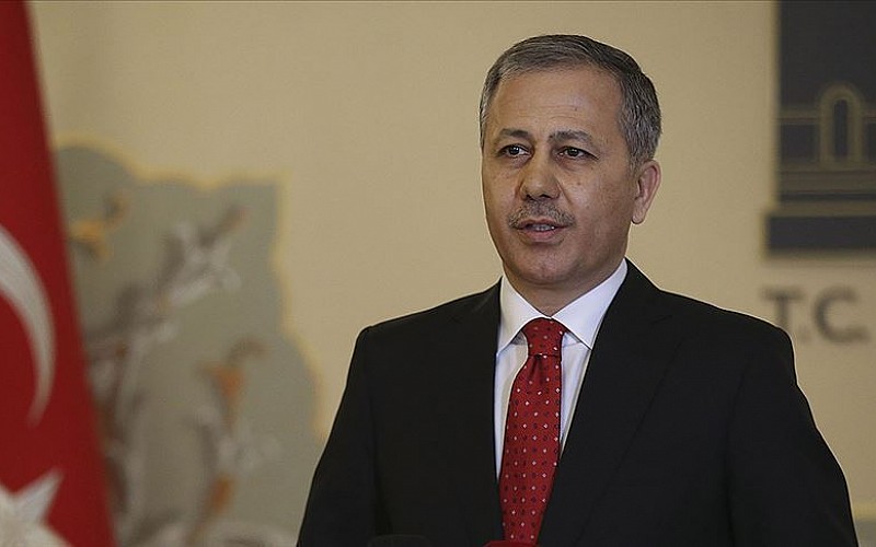İçişleri Bakanı Yerlikaya, Karapürçek'te seçim koordinasyon merkezi açılışında konuştu