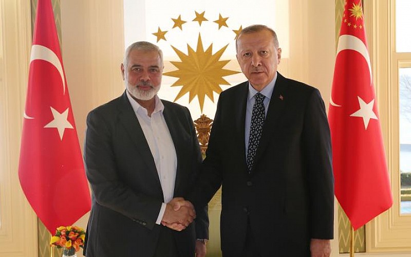 Başkan Erdoğan, Haniye ile görüştü