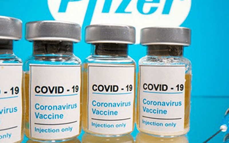 Pfizer'dan sipariş edilen aşıların beşinci kısmı ulaştı
