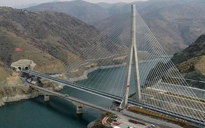 Türkülere konu olan köprü projesinde sona gelindi