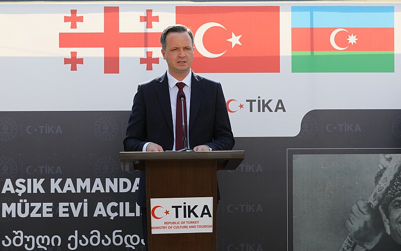 TİKA Başkanı Kayalar Gürcistan'da iki projenin açılışını gerçekleştirdi