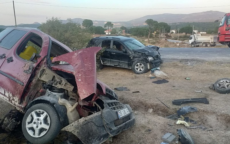 Muğla'da iki otomobilin çarpıştığı kazada 1 kişi öldü