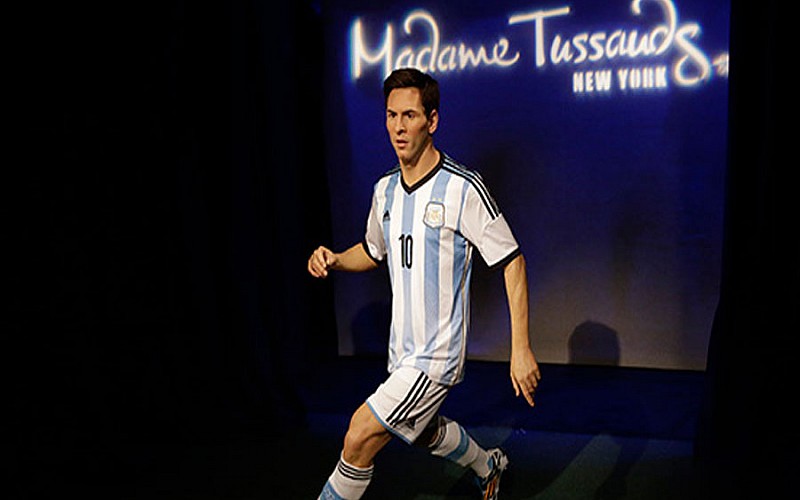 Messi'ye balmumu heykeli!