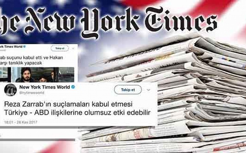 NYT 'Türkçe Twitter paylaşımlarının' gerekçesini açıklayamadı