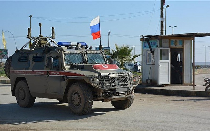 Suriye'de, Rus askeri aracının ABD askeri aracına çaptığı öne sürüldü