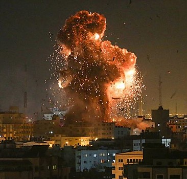 Füzeler Demir Kubbe'yi geçerek Tel Aviv'i vurdu