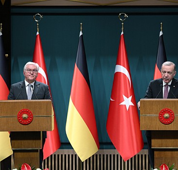 Cumhurbaşkanı Erdoğan'dan Alman mevkidaşına tarihi hediye