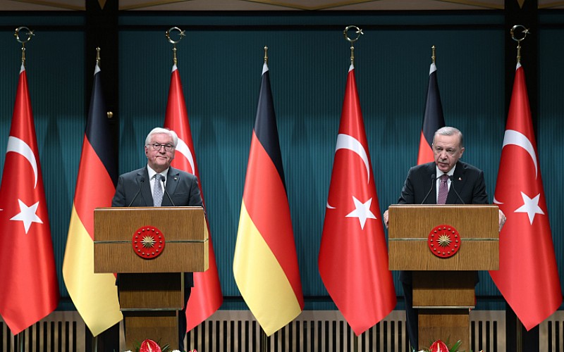 Cumhurbaşkanı Erdoğan'dan Alman mevkidaşına tarihi hediye