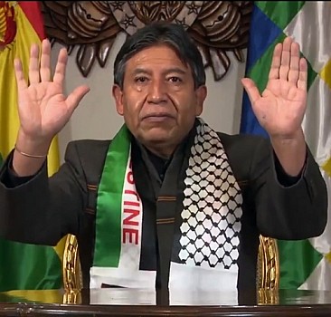 Bolivya'dan Filistin'e destek mesajı
