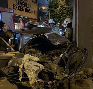 İstanbul'da trafik kazasında bir kişi ağır yaralandı
