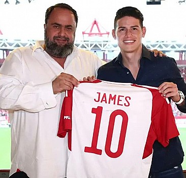 Olympiakos'ta James Rodriguez'in sözleşmesi feshedildi