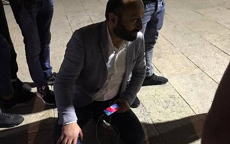 İşgal ordusu bir Türk muhabiri daha yaraladı!