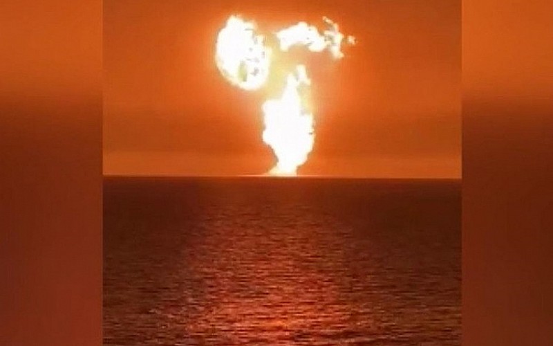 Hazar Denizi'nde patlama meydana geldi