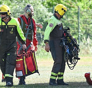 Kaybolan helikopterin enkazında 5 kişinin cansız bedenine ulaşıldı
