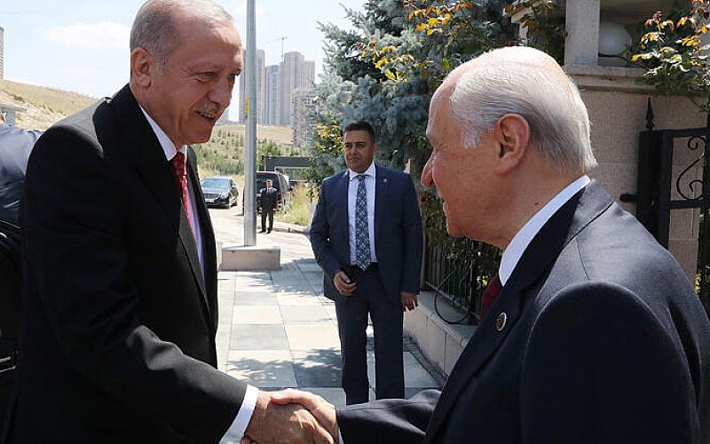 Erdoğan'dan Bahçeli'ye sürpriz ziyaret