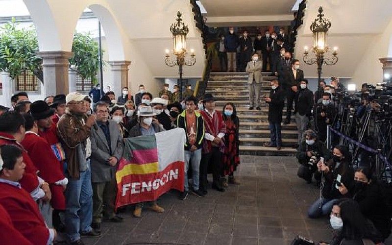 Ekvador'da hükümet ile yerlilerin ilk tur görüşmesinde anlaşma sağlanamadı