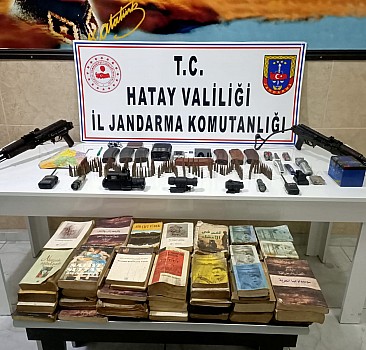 PKK'ya ait silah ve yaşam malzemeleri ele geçirildi