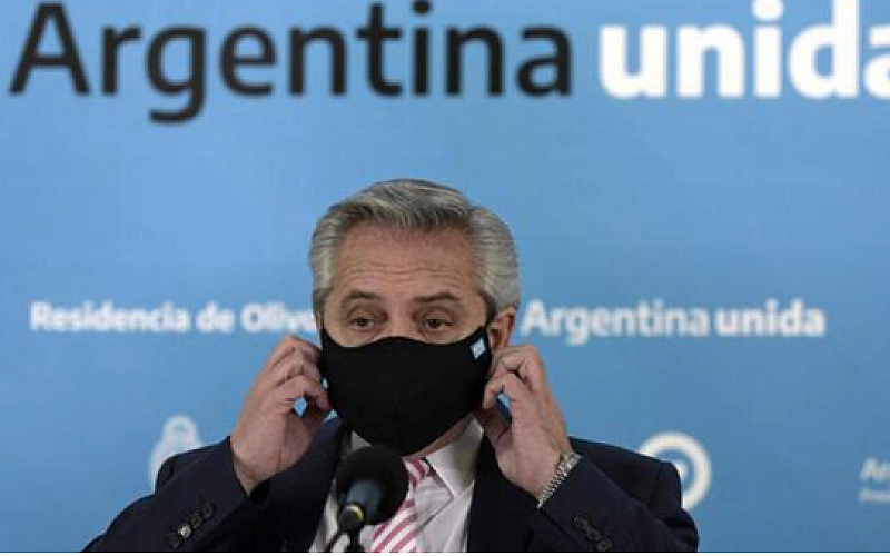 Arjantin Devlet Başkanı Kovid-19'a yakalandı
