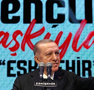 Başkan Erdoğan Eskişehir'de gençlerle buluştu