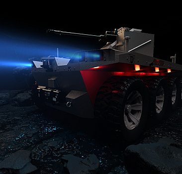 Ağır sınıf insansız kara aracı 'Kapgan' görücüye çıkıyor