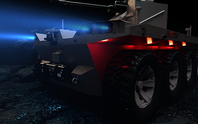 Ağır sınıf insansız kara aracı 'Kapgan' görücüye çıkıyor