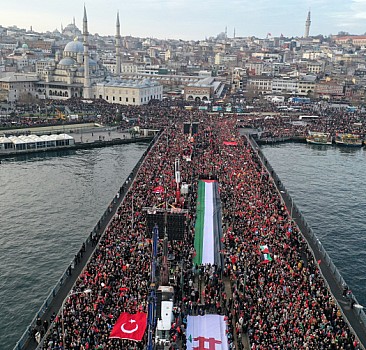 2024'ün ilk gününde İstanbul'da büyük yürüyüş