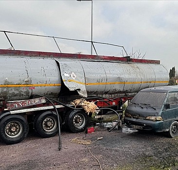 Ataşehir'de akaryakıt tankerinde patlama: 1 ölü, 3 yaralı