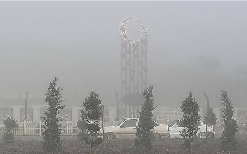Kahramanmaraş'ta sis etkili oldu