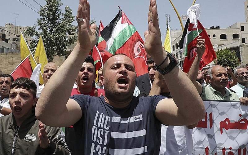 Batı Şeria'da Gazze'ye destek için yürüyüş yapıldı