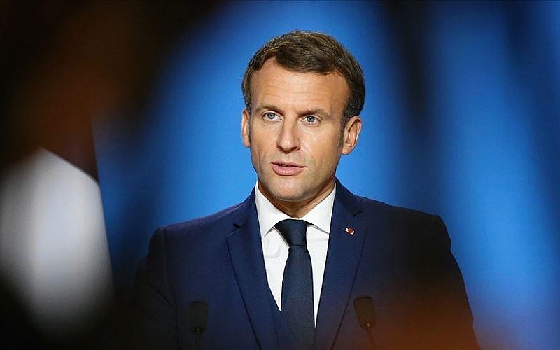 Macron, Orta Afrika Cumhuriyeti Cumhurbaşkanı Touadera'yı kabul etti