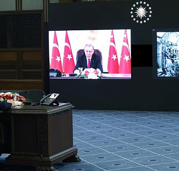 Başkan Erdoğan, ilk Türk astronot Gezeravcı ile görüştü