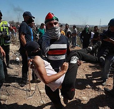 Terör devleti İsrail, 87 Filistinliyi yaraladı