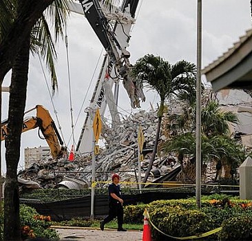 Miami'de çöken binanın enkazından çıkarılan ceset sayısı 94'e yükseldi