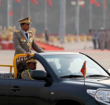 Myanmar Genelkurmay Başkanı Hlaing 24 Nisan'daki ASEAN liderleri zirvesine katılacak