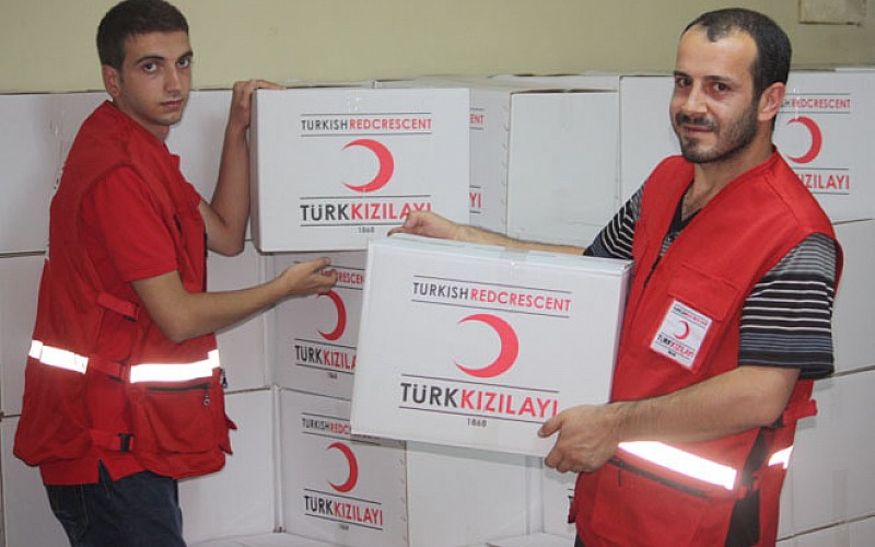 Türk Kızılay Azerbaycan'da 5 bin aileye gıda yardımı ulaştıracak